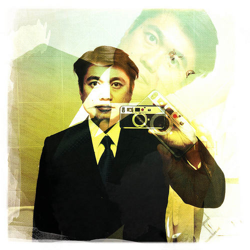 Self-portrait with Salvador Dali Hipstapak